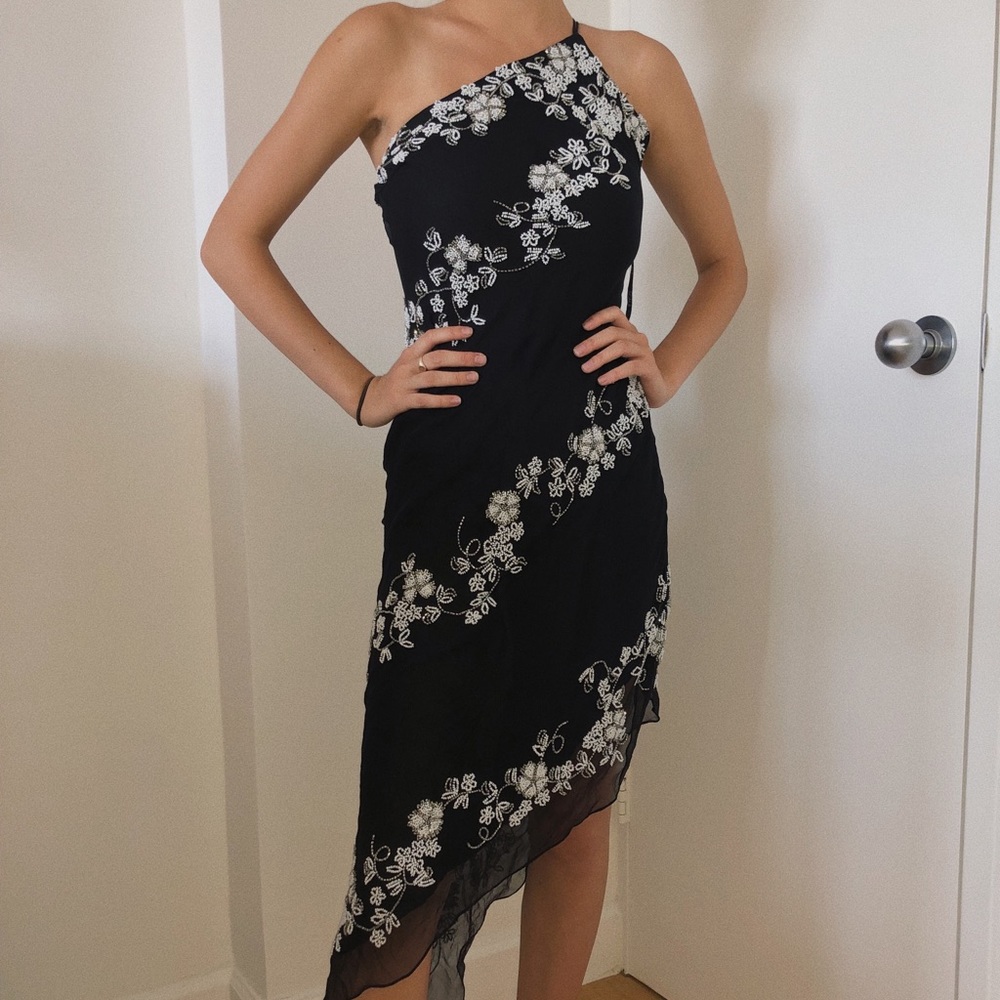 vintage beaded dress